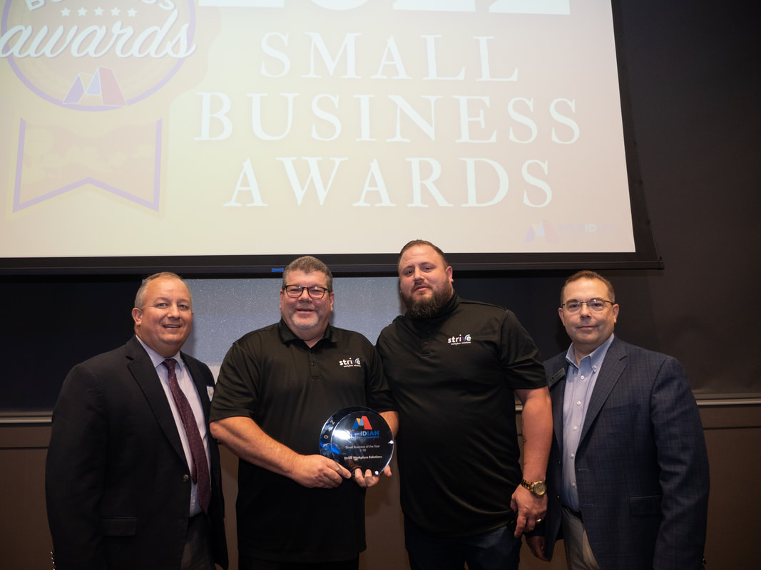Meridian Chamber Small Business of the year presentation