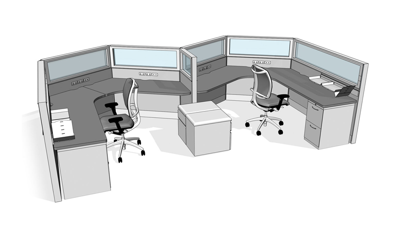 Dual workspace rendering
